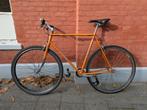 Stalen singlespeed fiets – oranje Union raceframe, Minder dan 10 versnellingen, Gebruikt, 57 tot 61 cm, Ophalen