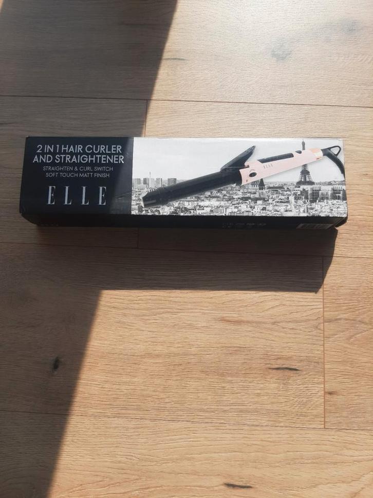 2 in 1 haar krul en stijltang, Sieraden, Tassen en Uiterlijk, Uiterlijk | Haarverzorging, Zo goed als nieuw, Krultang of Stijltang
