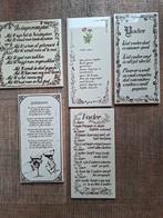 Vintage oude spreuken/ teksten tegeltjes  ,wandtegels tekst, Ophalen of Verzenden