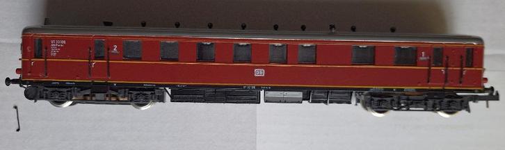 Piko VT33 106 van de DB (andere doos), Hobby en Vrije tijd, Modeltreinen | H0, Gebruikt, Overige typen, Gelijkstroom, Piko, Analoog