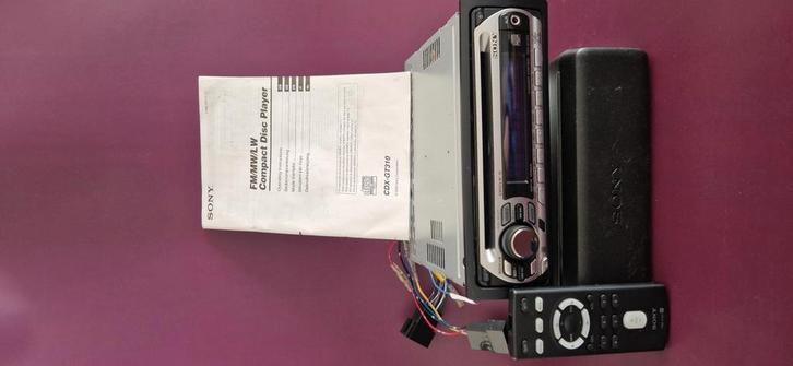 Sony CDX-GT310 autoradio, Auto diversen, Autoradio's, Zo goed als nieuw, Ophalen of Verzenden