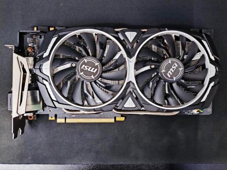 MSI GeForce GTX 1070 Ti - Goede staat!, Computers en Software, Videokaarten, Zo goed als nieuw, Nvidia, PCI-Express 3.0, GDDR5