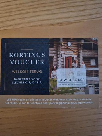 Sauna bewellness kortingsvoucher beschikbaar voor biedingen