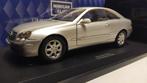 Mercedes Benz CLK coupe zilvergrijs KYOSHO metal 1:18 KRD, Hobby en Vrije tijd, Modelauto's | 1:18, Ophalen of Verzenden, Zo goed als nieuw