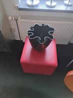 Design Vaas - Zwart, Zwart, Ophalen of Verzenden, Minder dan 50 cm, Glas