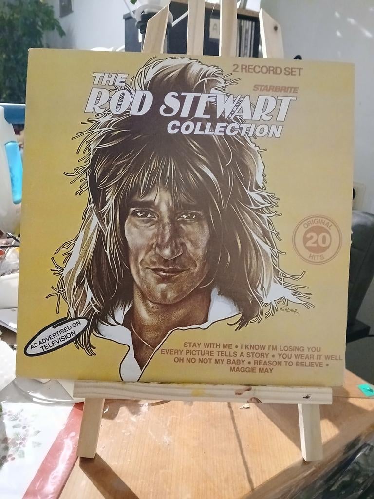 Rod Stewart - The Rod Stewart Collection platen Vinyl 2 LP, Ophalen of Verzenden, Zo goed als nieuw, 12 inch