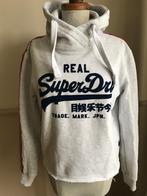 Superdry toffe sweater met kap hoodie mt S ( 36, Grijs, Superdry, Ophalen of Verzenden, Zo goed als nieuw