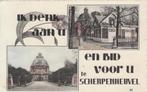 J010 ansicht ik denk aan u en bid voor u 1959 scherpenheuvel, Verzamelen, Ophalen of Verzenden, 1940 tot 1960, Gelopen, België en Luxemburg