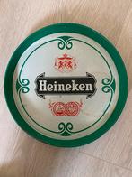 Heineken Beer dienblad vintage metaal, Verzamelen, Biermerken, Overige typen, Heineken, Gebruikt, Ophalen of Verzenden