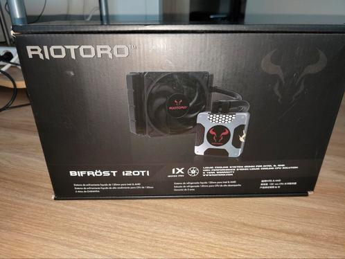 NIEUW: Riotoro Bifrost 120Ti AIO CPU Waterkoeler Ongebruikt, Computers en Software, Computerkoelers, Nieuw, Waterkoeling, Ophalen of Verzenden