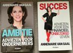 Annemarie van Gaal, 2 boeken financieel advies, Boeken, Ophalen of Verzenden, Zo goed als nieuw, Annemarie van Gaal