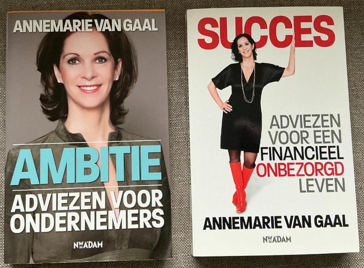 Annemarie van Gaal, 2 boeken financieel advies, Boeken, Advies, Hulp en Training, Zo goed als nieuw, Ophalen of Verzenden