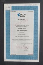 Aegon - 7% obligatie - 's-Gravenhage 1985, Verzenden, 1970 tot heden, Aandeel