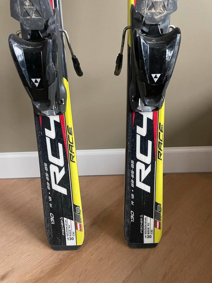 Fischer RC4 Race kinderski's 130cm - Goede staat!, Sport en Fitness, Skiën en Langlaufen, Zo goed als nieuw, Ski's, Skiën, Fischer