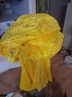 Carnaval stof, 120 cm of meer, Geel, Ophalen of Verzenden, Polyester