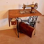 Prachtige antieke Singer naaimachine met serienummer Y353173, Ophalen