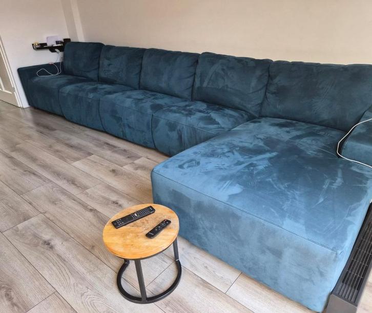 Bankstel zo goed als nieuw, Huis en Inrichting, Banken | Sofa's en Chaises Longues, Zo goed als nieuw, Overige maten, 300 cm of meer