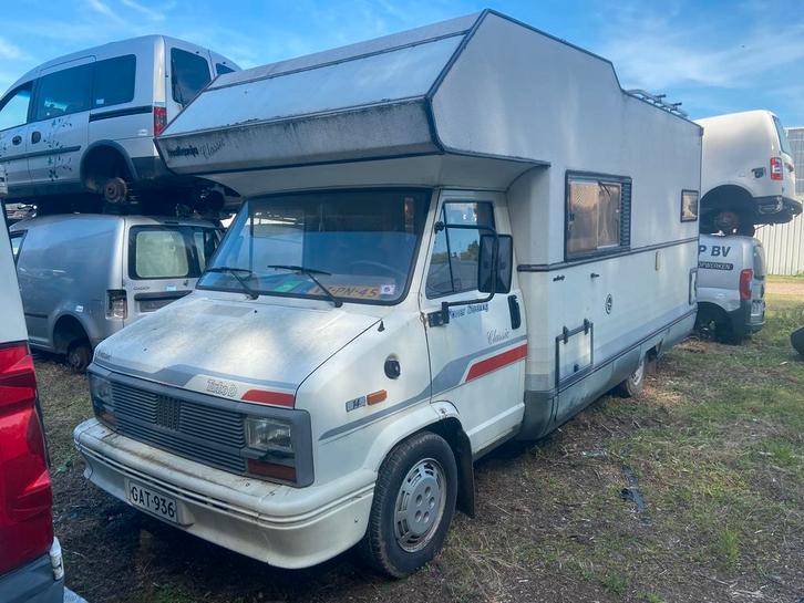 Fiat ducato camper., Caravans en Kamperen, Campers, Bedrijf, Half-integraal, Fiat, Ophalen