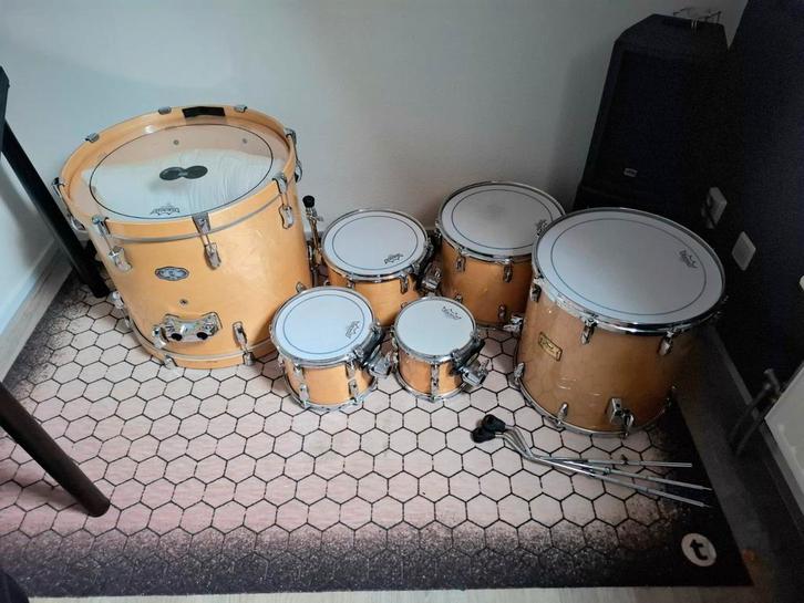 ZGAN 6 delig Pearl Master & Vision, Muziek en Instrumenten, Drumstellen en Slagwerk, Zo goed als nieuw, Pearl, Ophalen