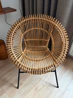 Rotan stoel/fauteuil, Ophalen, Zo goed als nieuw, Bruin, Eén