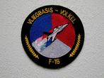 Patch RNLAF Vliegbasis Volkel F-16, Verzenden, Luchtmacht, Nederland, Embleem of Badge