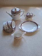 Vintage Wille & Co Amsterdam servies Wit & Roze bloemen, Antiek en Kunst, Ophalen of Verzenden