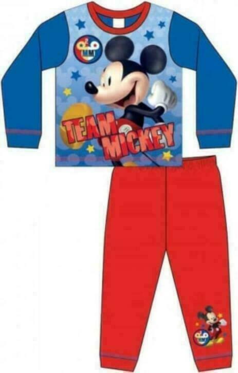 Mickey Mouse Pyjama - 86/92 - 92/98, Kinderen en Baby's, Babykleding | Maat 86, Nieuw, Jongetje, Nacht- of Onderkleding, Ophalen of Verzenden