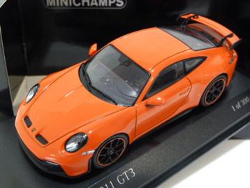 Minichamps Porsche 911 992 GT3 Lava Oranje 2020 410069200 beschikbaar voor biedingen