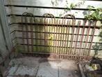 Ijzer hekwerk, Tuin en Terras, Tuinhekken en Hekwerk, Ophalen, Gebruikt, IJzer, Sierhekwerk