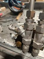 Diverse roestvrijstalen afsluiter kranen koppelingen nippels, Ophalen