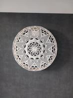 Gehaakte lamp creme kleur, 45cm 9cm diep, Ophalen of Verzenden, Glas of Kopje