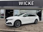 Skoda Octavia Combi 1.4 TSI iV PHEV Sport Panorama Memory Ca, Auto's, Skoda, Stof, Gebruikt, 4 cilinders, Wit