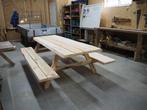 Picnictafel, Tuin en Terras, Picknicktafels, Ophalen, Nieuw, Rechthoekig, Hout