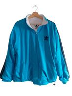 Vintage 80s/90s Adidas Windbreaker Jas – Unisex, Maat 38/40 (M), Overige typen, Ophalen of Verzenden, Zo goed als nieuw