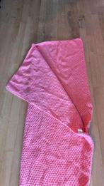 Zeemeerminnenstaart deken roze, Ophalen of Verzenden, Zo goed als nieuw, 100 cm of meer, Deken