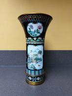 Vaas Cloisonné emaille-koper China, Ophalen