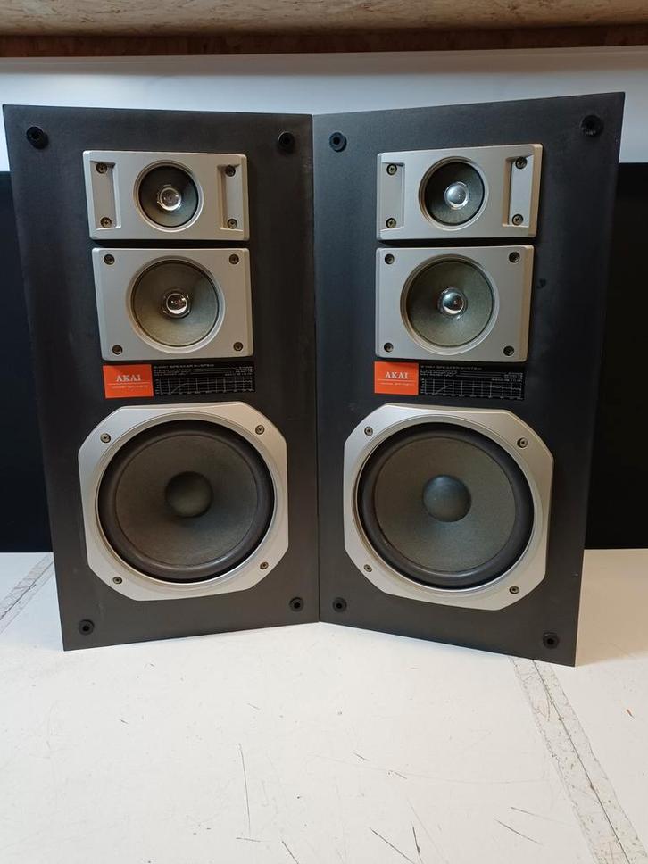 Akai SR-H210 Speakers - Nieuwe Randen - Zeldzaam!, Audio, Tv en Foto, Luidsprekers, Ophalen