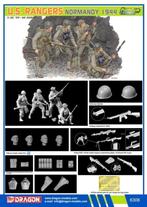 DRAGON 6306 us Rangers Normandy 1944 (Premium Edition) 1/35, Verzenden, Nieuw, Groter dan 1:35