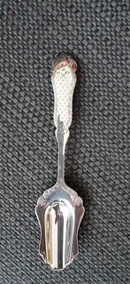Suikerlepel Biedermeier Douwe Egberts. SOLA 100. VERZILVERD, Antiek en Kunst, Antiek | Bestek, Ophalen of Verzenden