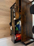 Kapstok met schoenenrek, Huis en Inrichting, Woonaccessoires | Kapstokken, Ophalen of Verzenden, Zo goed als nieuw, Metaal, Staande kapstok