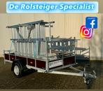 Steigerbok + bakwagen + spanbanden, Ophalen of Verzenden, Nieuw, Rolsteiger of Kamersteiger, 5 meter of hoger