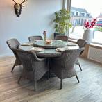 4 Seasons Outdoor (4SO) Tuintafel + 6 Tuinstoelen / ZGAN