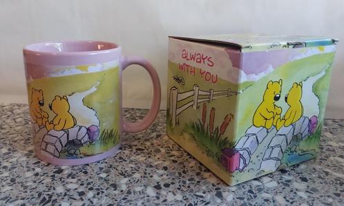 Beker mok kop Leendert Jan Vis Beren Roze met oor en doos, Huis en Inrichting, Keuken | Servies, Nieuw, Kop(pen) en/of Schotel(s)