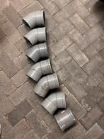 Pvc mof 110 45gr plus 1 recht, Bochten, Pvc, Nieuw, Ophalen of Verzenden