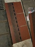 10 stuks rode dak shingles nieuw, Doe-het-zelf en Verbouw, Dakpannen en Dakbedekking, Ophalen, Kunststof, Nieuw, Dakleer