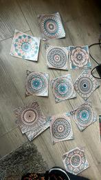 Mediteraanse tegel stickers, Zo goed als nieuw, Minder dan 5 m², Wandtegels, Keramiek