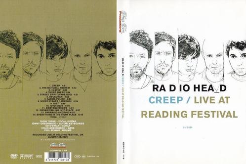 DVD - RADIOHEAD - CREEP - LIVE AT READING FESTIVAL, Cd's en Dvd's, Dvd's | Muziek en Concerten, Zo goed als nieuw, Muziek en Concerten