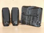 Logitech's S-150 2.0-stereo speaker systeem speakerset tasje, Ophalen of Verzenden, Gebruikt, Audiokanaal 2, Logitec