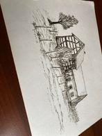 Pentekeningen Kerkrade Mijnbouw, heilust, Domaniale, gulpen, Antiek en Kunst, Ophalen of Verzenden