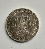 Wilhelmina rijksdaalder 1933 pr, Postzegels en Munten, Munten | Nederland, Ophalen of Verzenden, Koningin Wilhelmina, 2½ gulden